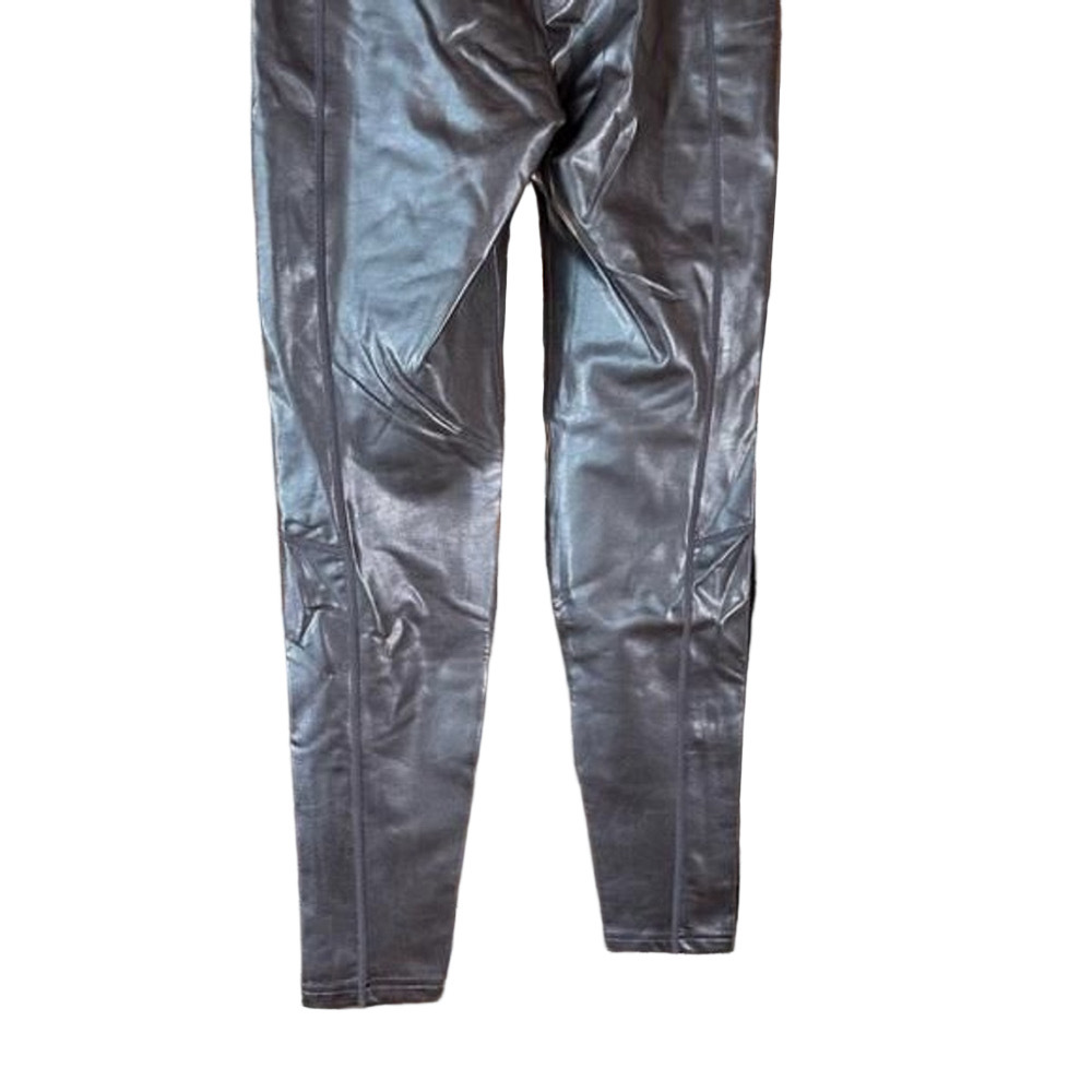 A.L.C. Vegan Leather Leggings Chocolate Brown Size 2 NWT - Picture 6 of 10